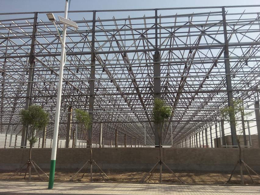 贵阳汽车工业厂房网架